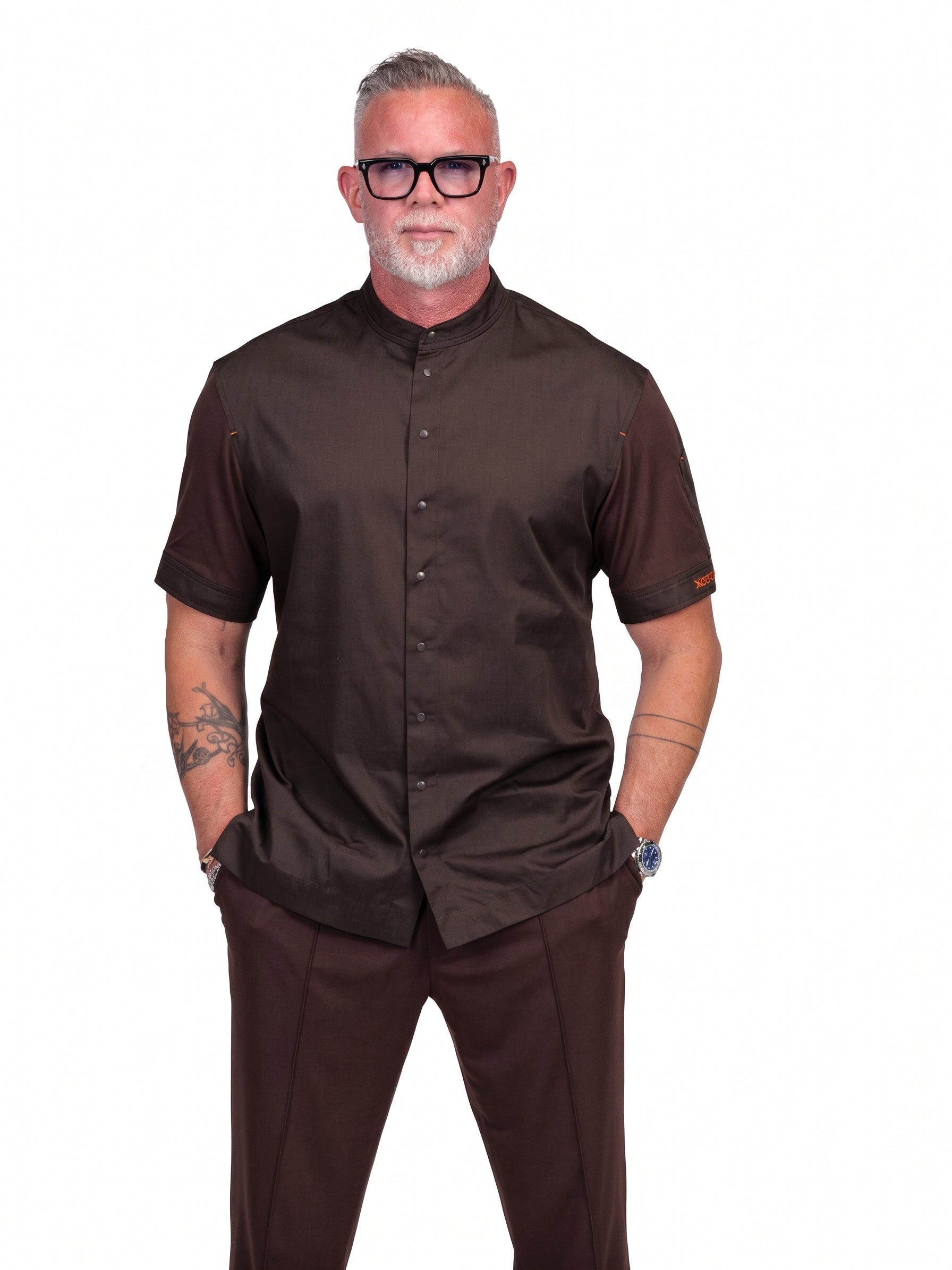 MÉTIER Maître Brown Chef Jacket