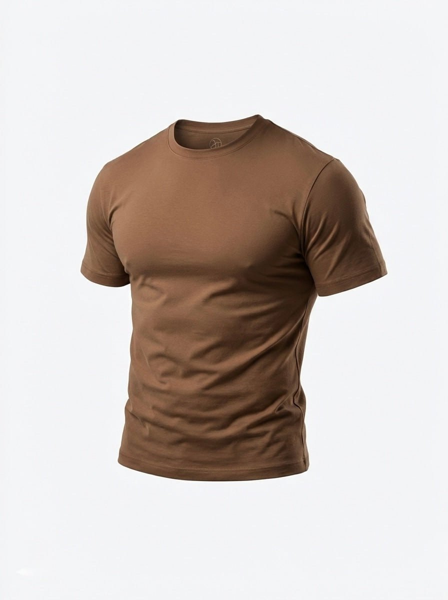 Warm Earth Viscose T-Shirt