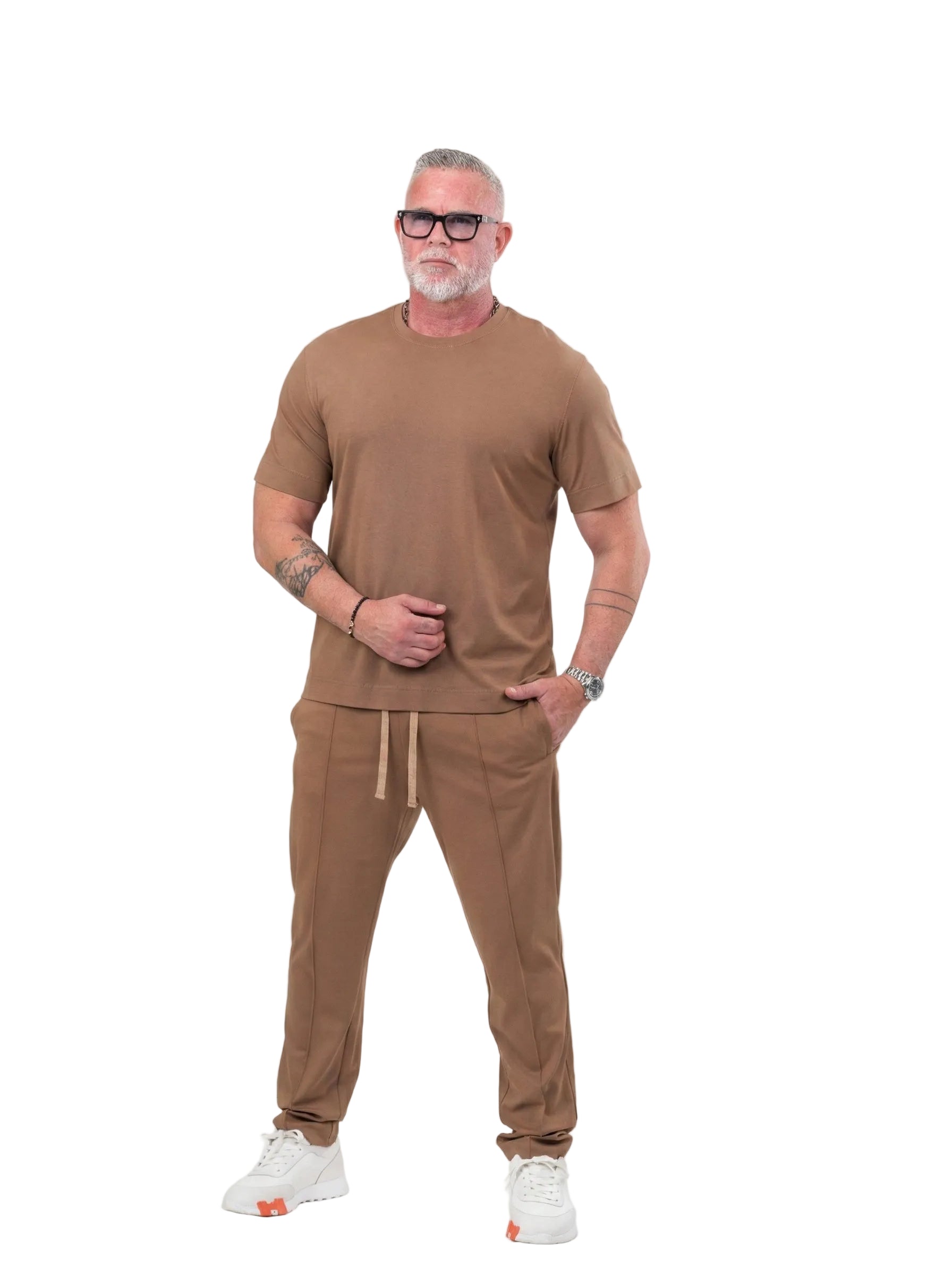 Warm Earth Viscose T-Shirt